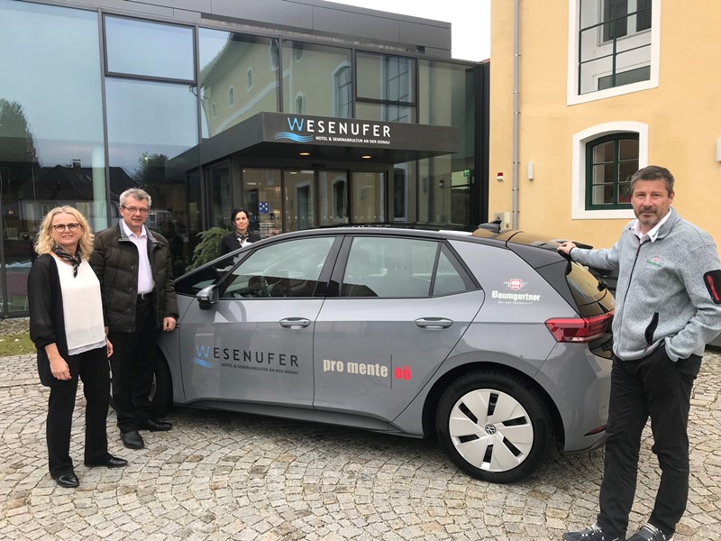 Brauerei Baumgartner unterstützt das Sozialprojekt  „Wesenufer“